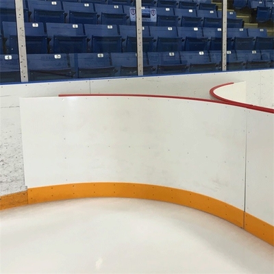 доска Dasher катка стрельбы хоккея барьера катка портативного HDPE ног 4x8 пластиковая