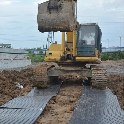 предохранение от 4x8ft пластиковое земное всходит на борт циновок следа HDPE для сверхмощного