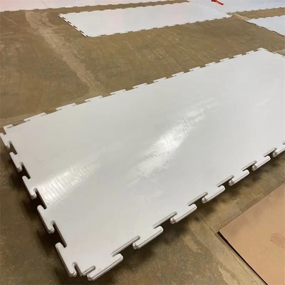 настил кататься на коньках ролика синтетического катка портативный UHMWPE хоккея 1200*1000mm