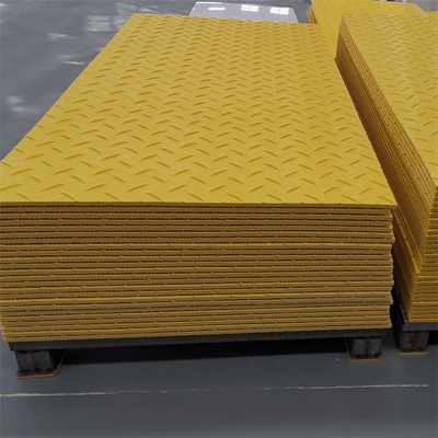 предохранение от земли HDPE 2*8ft покрывает временные циновки доступа дороги для конструкции