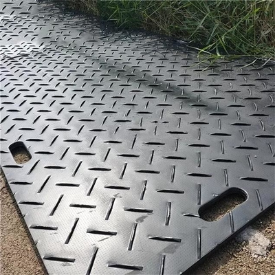 Составной след конструкции HDPE смолол циновки защиты для временных доступов в город