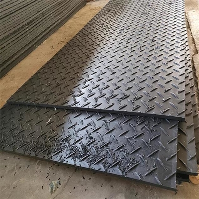 Циновки экскаватора рогожки 2x4ft тропы HDPE временные пластиковые оснащают доска рогожки