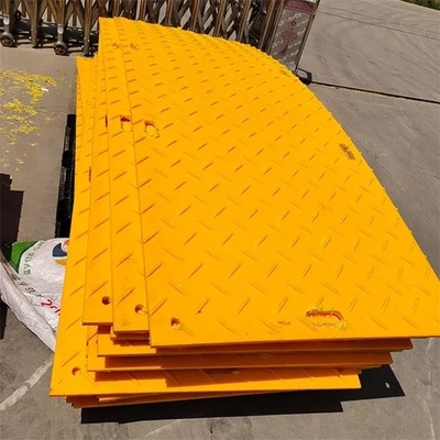 Циновка анти- HDPE земли грязи удара сверхмощного пластиковая временная пешеходная справляясь