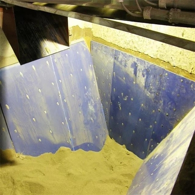 Анти- вставляя преграждая плита вкладыша бункера угля вкладыша UHMWPE парашюта угольной шахты
