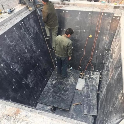 Бункер угля UHMWPE выравнивая лист полиэтилена ручки таможни листа не черный