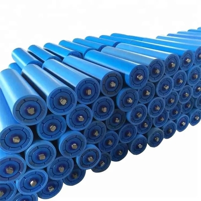 Ролики зеваки тренировки транспортера удара HDPE трубы полимера 4 дюймов пластиковые