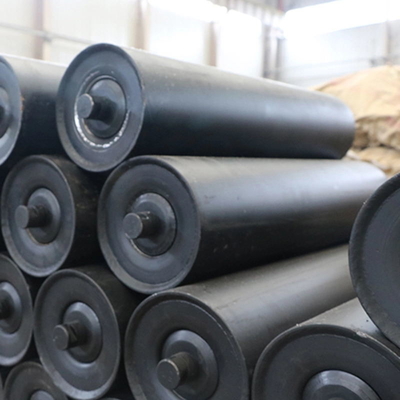 Износоустойчивый облегченный ролик UHMWPE более неработающий для ленточного транспортера портов добычи угля