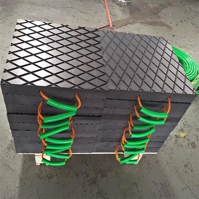 Аутриггер HDPE циновок крана прокладывает пусковую площадку распределения нагрузки полиэтилена пластиковую