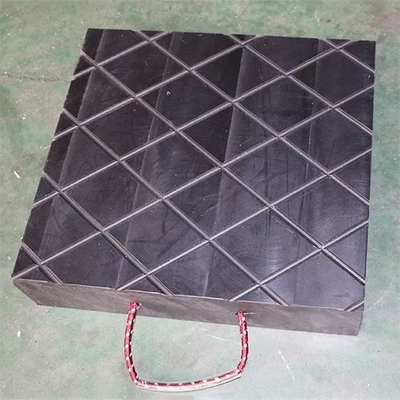 Аутриггер HDPE циновок крана прокладывает пусковую площадку распределения нагрузки полиэтилена пластиковую