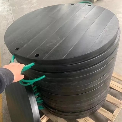 Удар - устойчивый мобильный пластиковый аутриггер Джек HDPE крана углов круга прокладывает