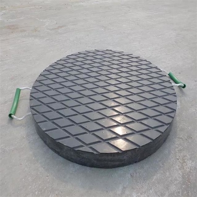 Портативный временный аутриггер круга HDPE прокладывает пусковые площадки ноги мобильной тележки пластиковые