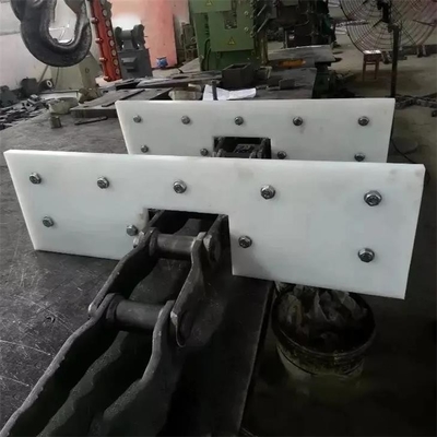 Затвор белое UHMWPE полета транспортера изготовления полиэтилена подвергал части механической обработке