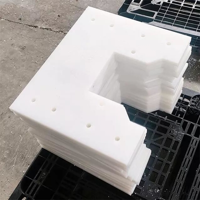 Затвор белое UHMWPE полета транспортера изготовления полиэтилена подвергал части механической обработке