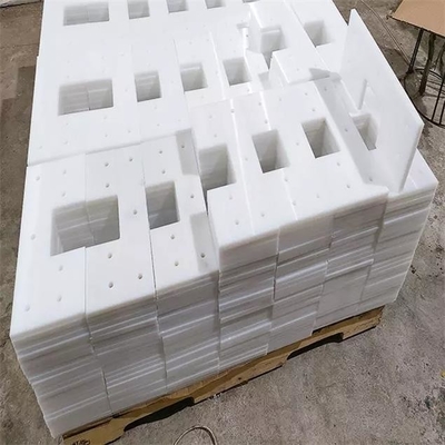 Затвор белое UHMWPE полета транспортера изготовления полиэтилена подвергал части механической обработке