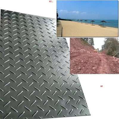 Hdpe Uhmwpe 12.7mm Пластмассовые защитные коврики для временной дороги
