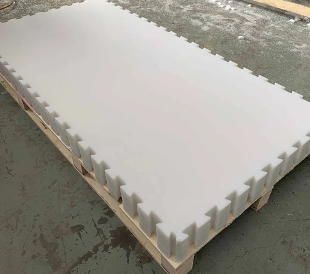 Сухая земля детский спорт Синтетические конькобежные панели Hdpe Лист аренды глянцевые